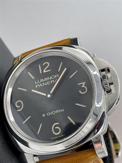 panerai 8 day 202|Panerai Luminor Destro Otto Giorni PAM 1655 44mm Manual .